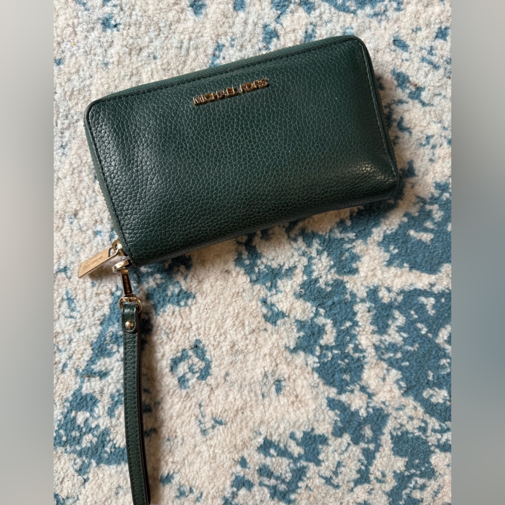 Michael Kors Wallet Hunter Green